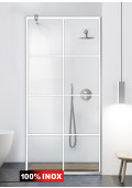 PARAVAN DUS FLOAT FULL INOX