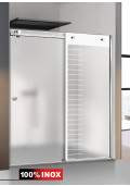 PARAVAN DUS CU USA GLISANTA FLOAT FULL INOX