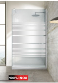 PARAVAN DUS FLOAT FULL INOX