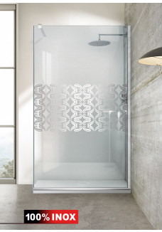 PARAVAN DUS FLOAT FULL INOX