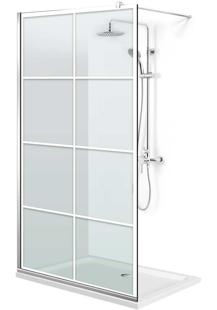 PARAVAN DUS FLOAT FULL INOX
