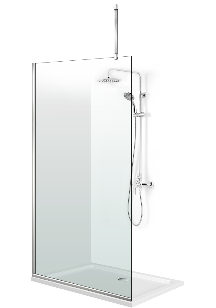PARAVAN DUS FLOAT FULL INOX