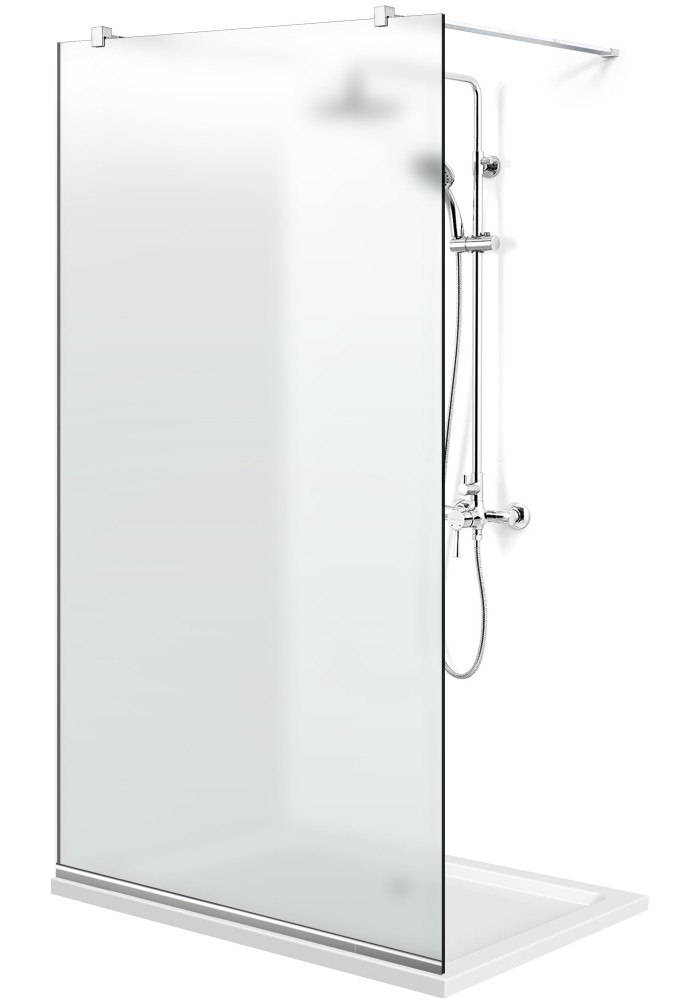 PARAVAN DUS MAT FULL INOX