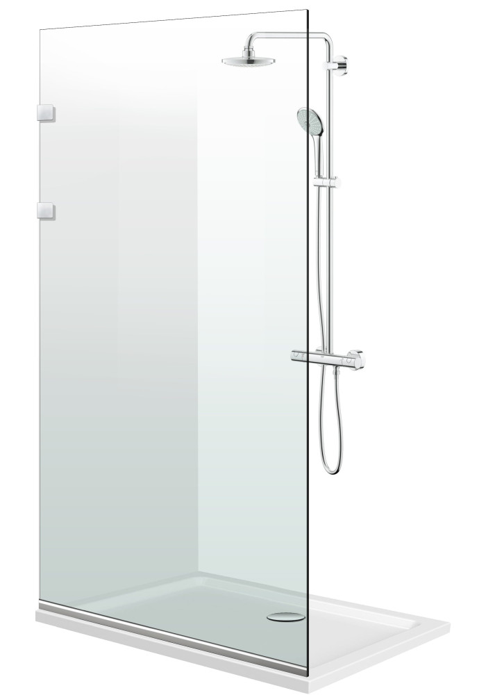PARAVAN DUS FLOAT FULL INOX
