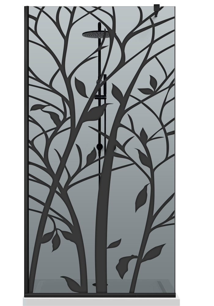 PARAVAN-DUS-WALK-IN-WOOD-G8