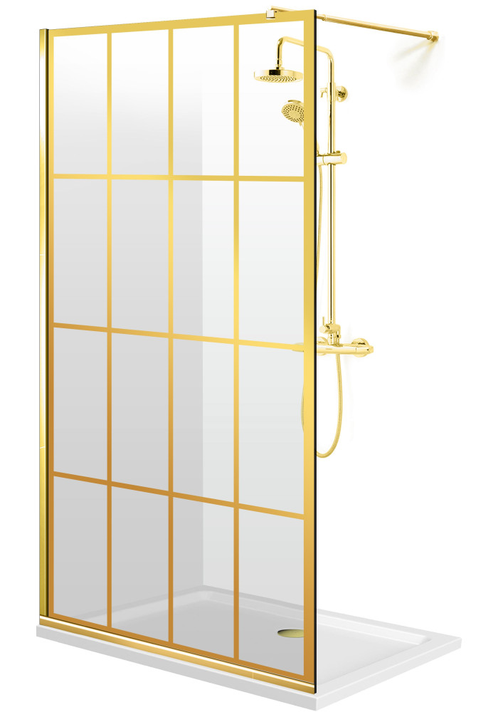 PARAVAN-DUS-WALK-IN-RANK-GOLD