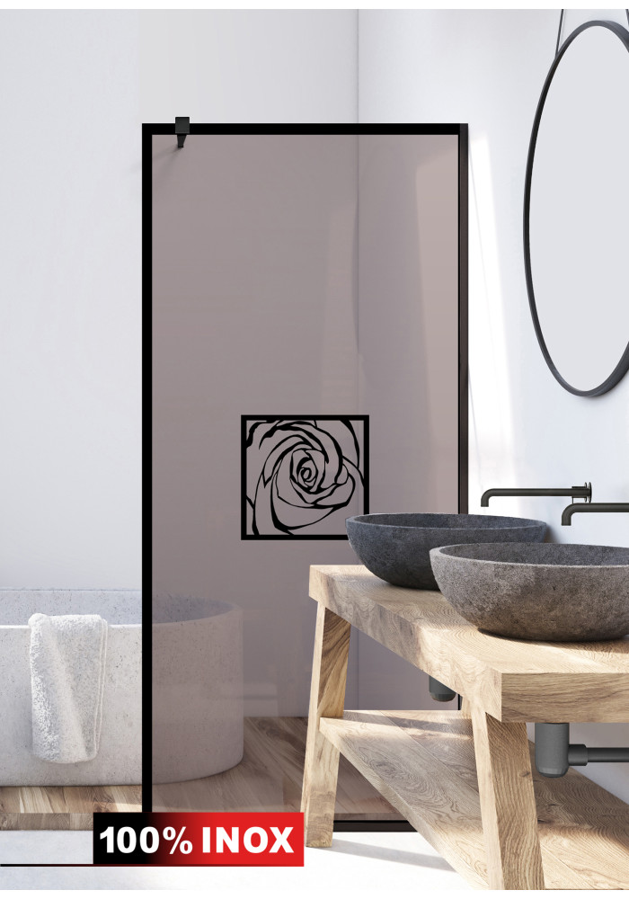 PARAVAN-DUS-WALK-IN-ROSE-B8