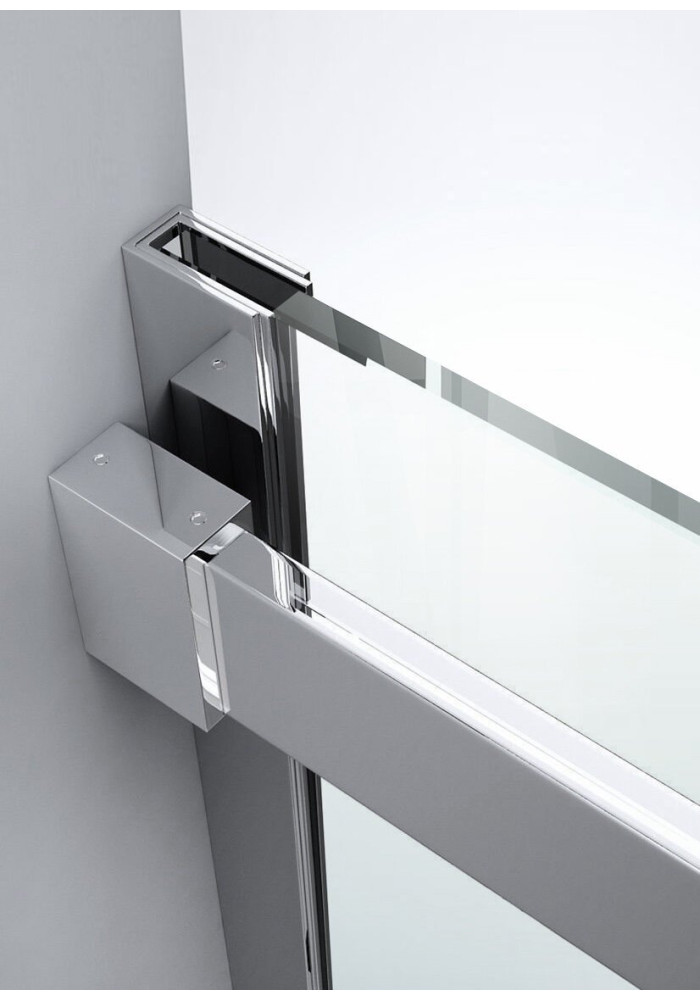 PARAVAN DUS GLISANT FULL INOX FERONERIE