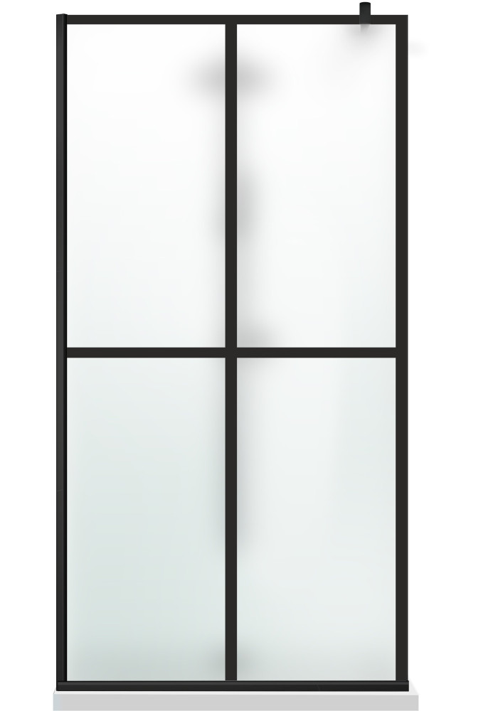 PARAVAN-DUS-AQUAROY-BLACK-BASIC-MAT
