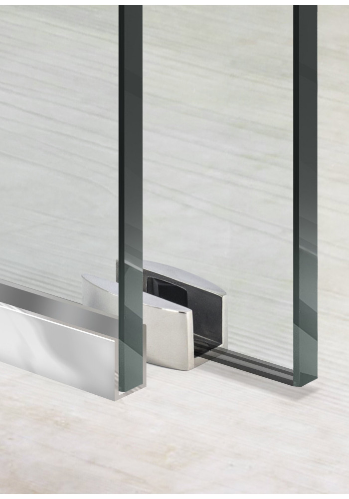 PARAVAN DUS CU USA GLISANTA FULL INOX FERONERIE