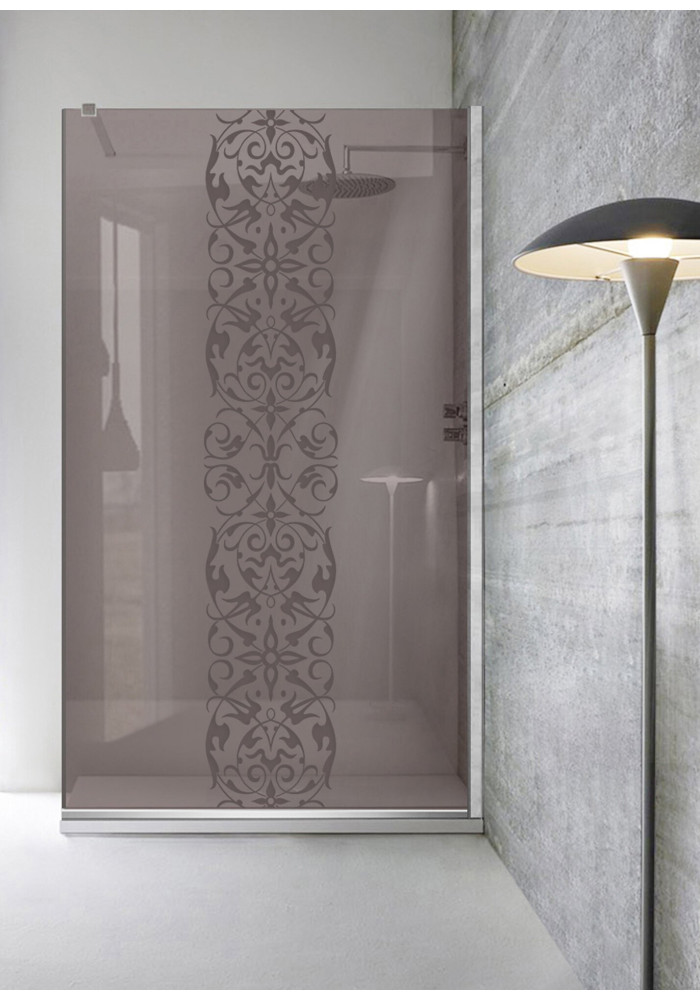 PARAVAN DUS BRONZ FULL INOX