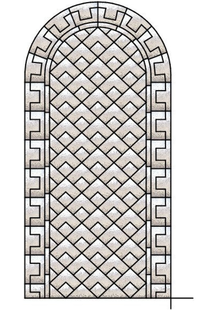 Vitraliu pe sticla catedral