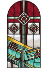 Vitraliu pictat cu design actual