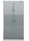 PARAVAN DUS GRI FULL INOX