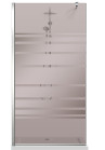 PARAVAN DUS BRONZ FULL INOX