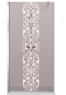 PARAVAN DUS BRONZ FULL INOX