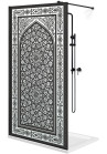 PARAVAN-DUS-AQUAROY-BLACK-CARAT