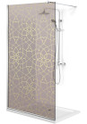 PARAVAN DUS BRONZ FULL INOX