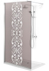 PARAVAN DUS BRONZ FULL INOX