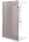 PARAVAN DUS BRONZ FULL INOX