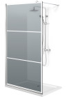 PARAVAN DUS GRI FULL INOX