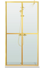 PARAVAN DUS FLOAT FULL INOX AURIU