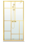 PARAVAN DUS FLOAT FULL INOX AURIU