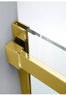 PARAVAN DUS CU USA FLOAT FULL INOX AURIU FERONERIE