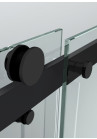 CABINA DUS GLISSANDO DUO NEGRU MAT FERONERIE