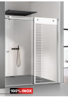 PARAVAN DUS CU USA GLISANTA FLOAT FULL INOX