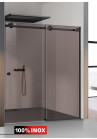 PARAVAN DUS GRI FULL INOX