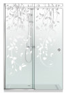 PARAVAN DUS CU USA GLISANTA FLOAT FULL INOX