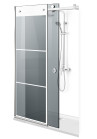 PARAVAN DUS GRI FULL INOX
