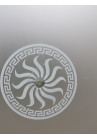 Vitrina sablata, Medalion Solaris Satinat