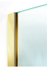 PARAVAN DUS FLOAT AURIU FULL INOX PROFIL