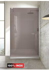 PARAVAN DUS BRONZ FULL INOX