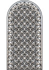 Vitraliu desenat pe sticla catedral